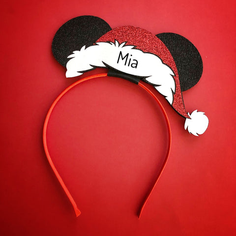 Custom Santa Hat with Ears