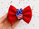 Peace Hair Bows