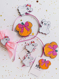 Pink Bow Pumpkin Ears
