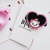 Pink Kitty Resin Clip