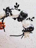 Skull & Rose Headpiece