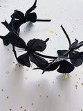 Black Butterfly Statement Headband