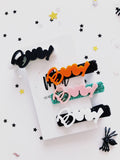 Acrylic Halloween Clips