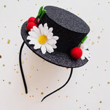 Daisy & Cherry Top Hat