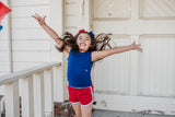 Patriotic Pom Pom Headband