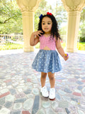 Patriotic Pom Pom Headband