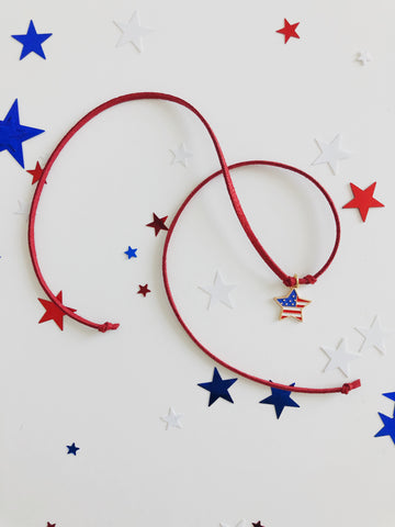 Patriotic Star Necklace