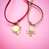 Character Charm Suede Necklace - Last Chance